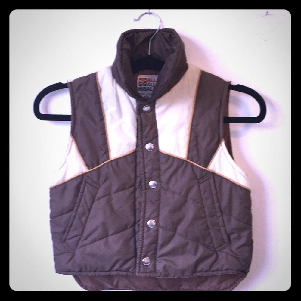 Kids vintage 70’s vest